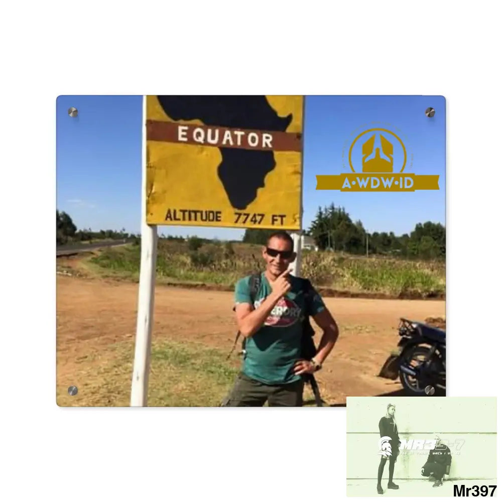 A Who Dares Wins (ID) RSF Kenya Equator Tactical pick up 2015 Acrylic Wall Art Panels Home Decor