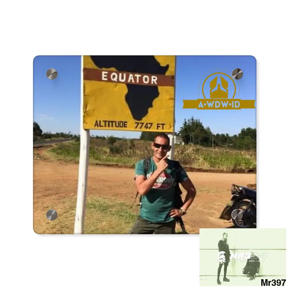 A Who Dares Wins (ID) RSF Kenya Equator Tactical pick up 2015 Acrylic Wall Art Panels Home Decor