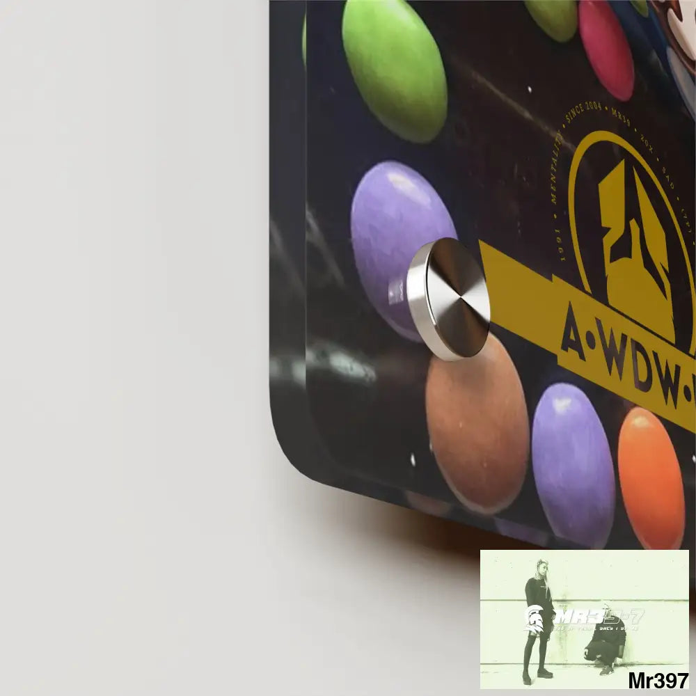 A Who Dares Wins (ID) RSF Kenya into Barmouth Off Train 2015.C3D Smarties Acrylic Wall Art Panels Home Decor