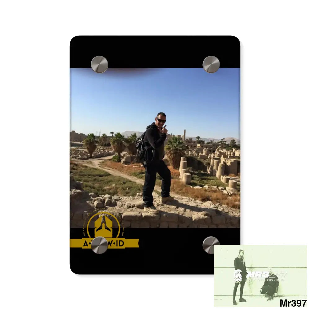 A Who Dares Wins (ID) RSF Luxor Temples heading to Kenya • Acrylic Wall Art Panels 5’’ x 7’’ (Vertical) / 0.25’’ Home