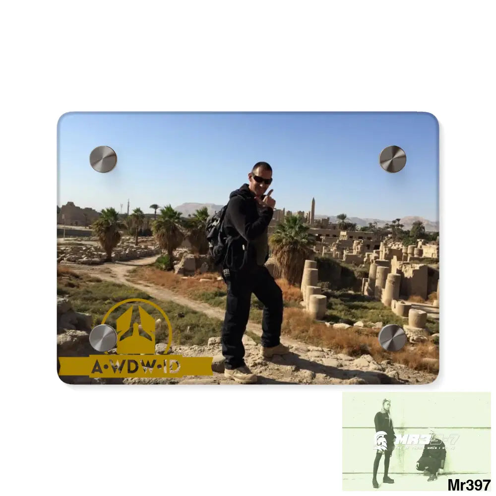 A Who Dares Wins (ID) RSF Luxor Temples heading to Kenya • Acrylic Wall Art Panels 7’’ x 5’’ (Horizontal) / 0.25’’ Home