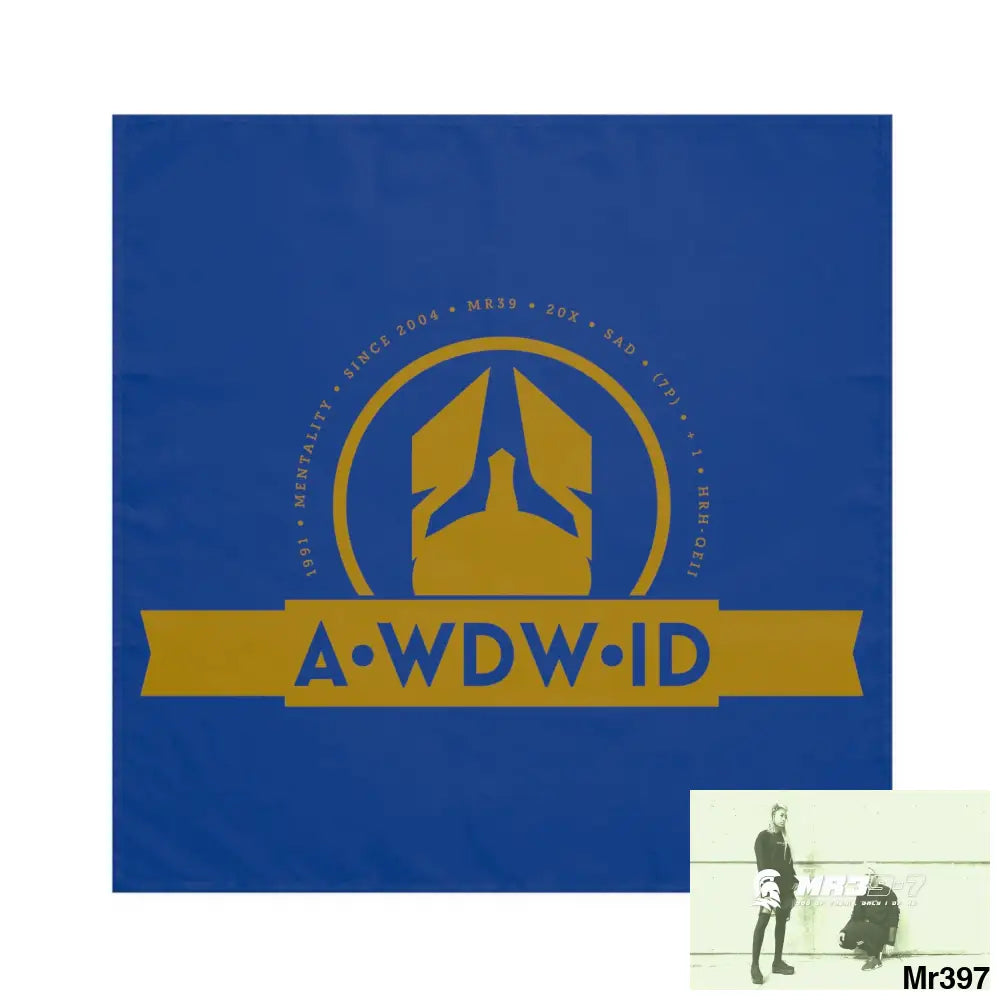 A Who Dares Wins ID RSF Napkins 4-piece set / White / 19’’ × 19’’ Accessories