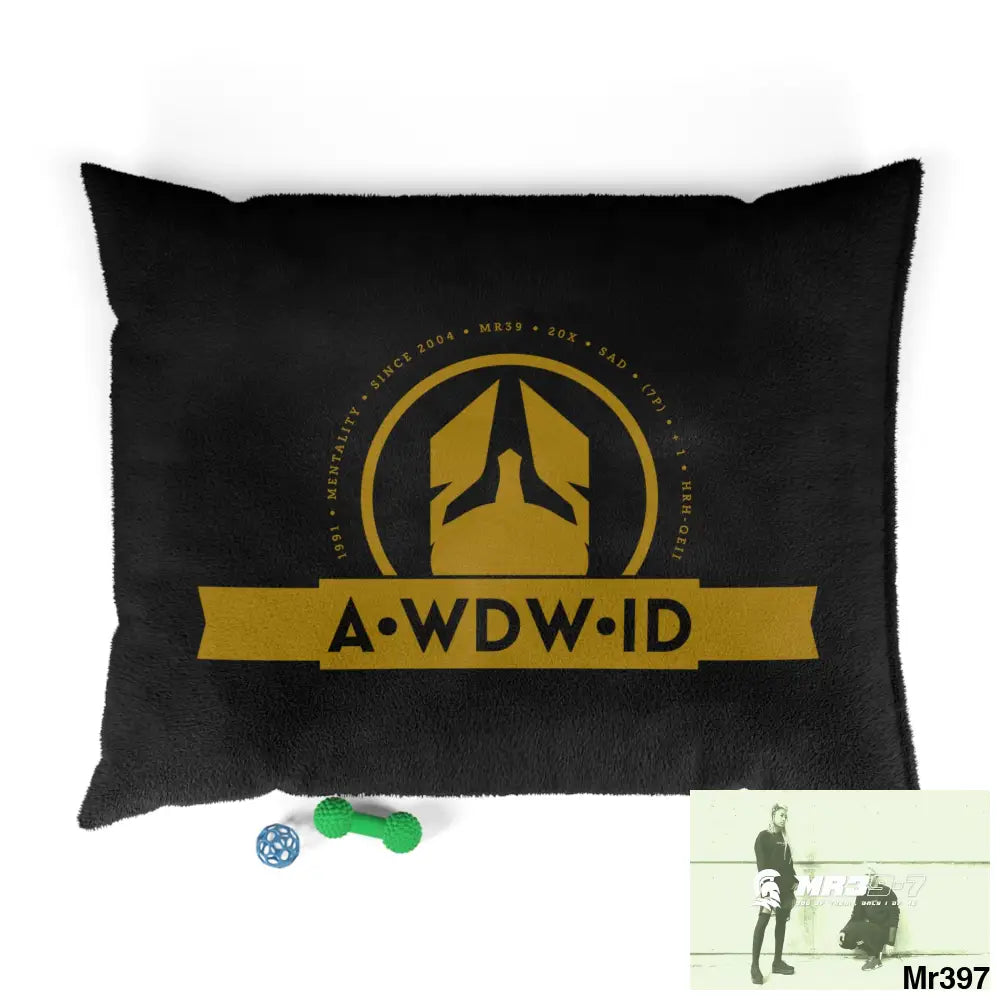 A Who Dares Wins ID RSF Pet Bed 50’’ × 40’’ Pets