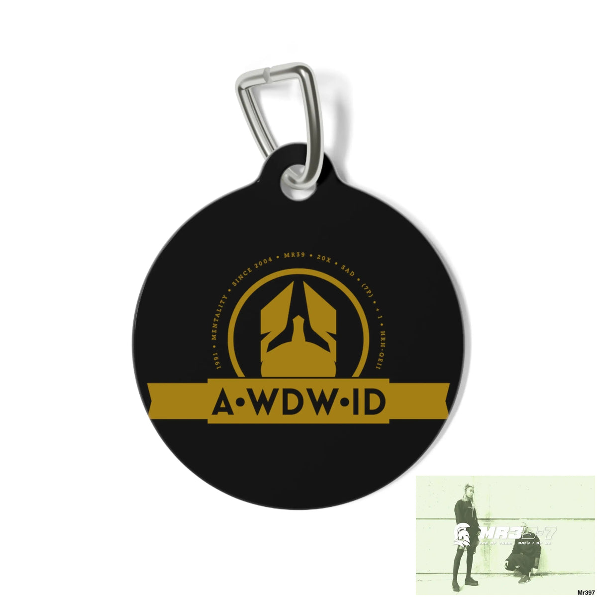 A Who Dares Wins ID RSF Pet Tag 1’’ Pets