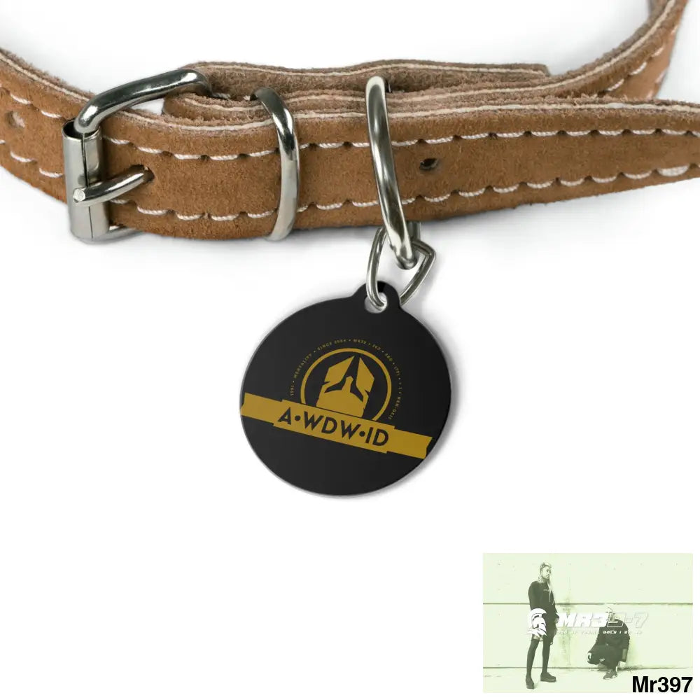 A Who Dares Wins ID RSF Pet Tag 1’’ Pets