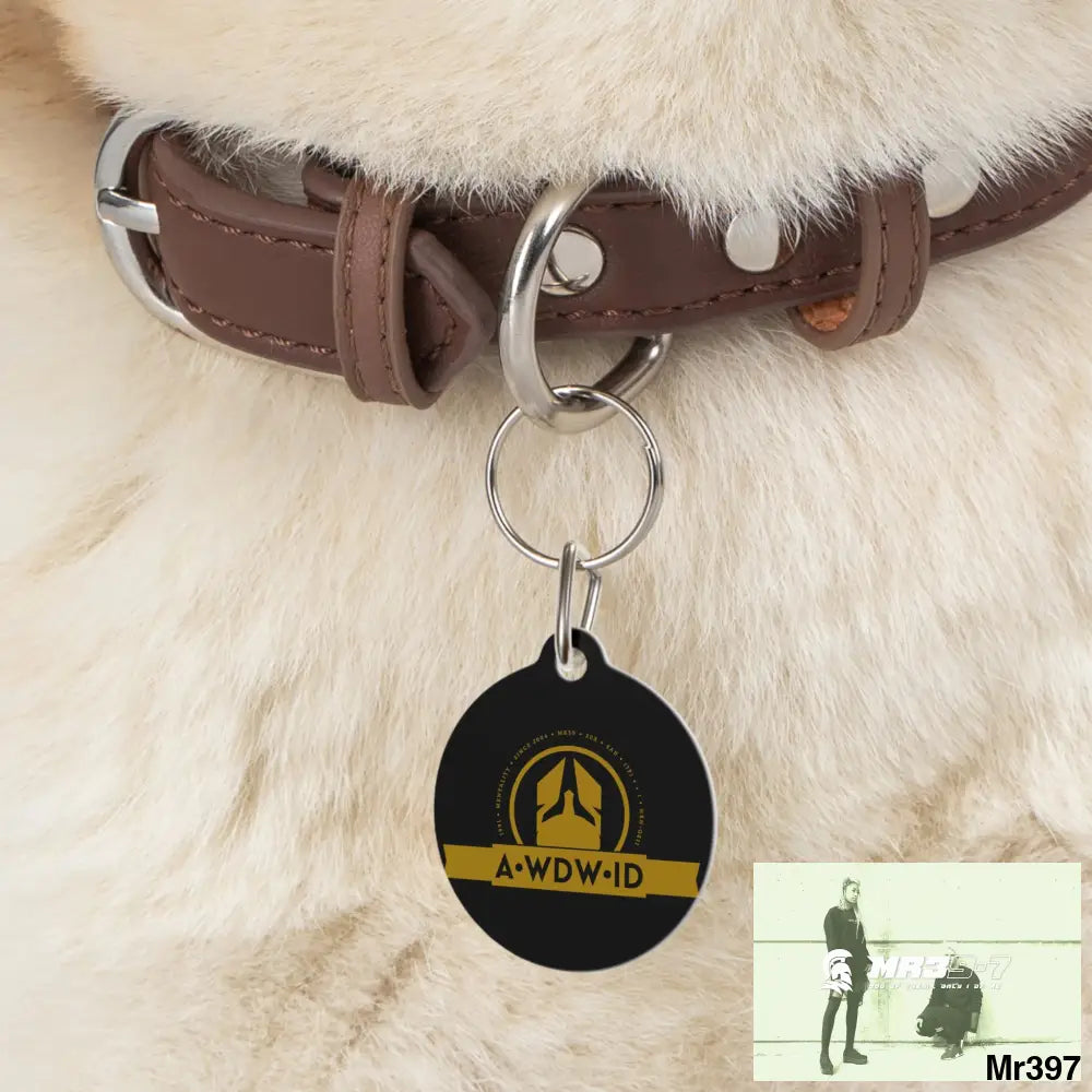 A Who Dares Wins ID RSF Pet Tag 1’’ Pets