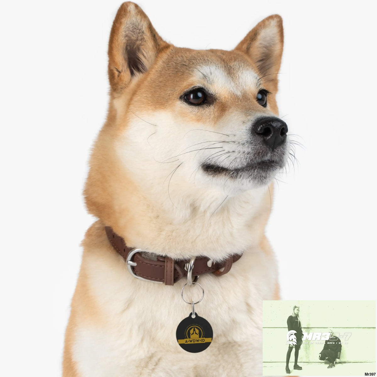 A Who Dares Wins ID RSF Pet Tag 1’’ Pets