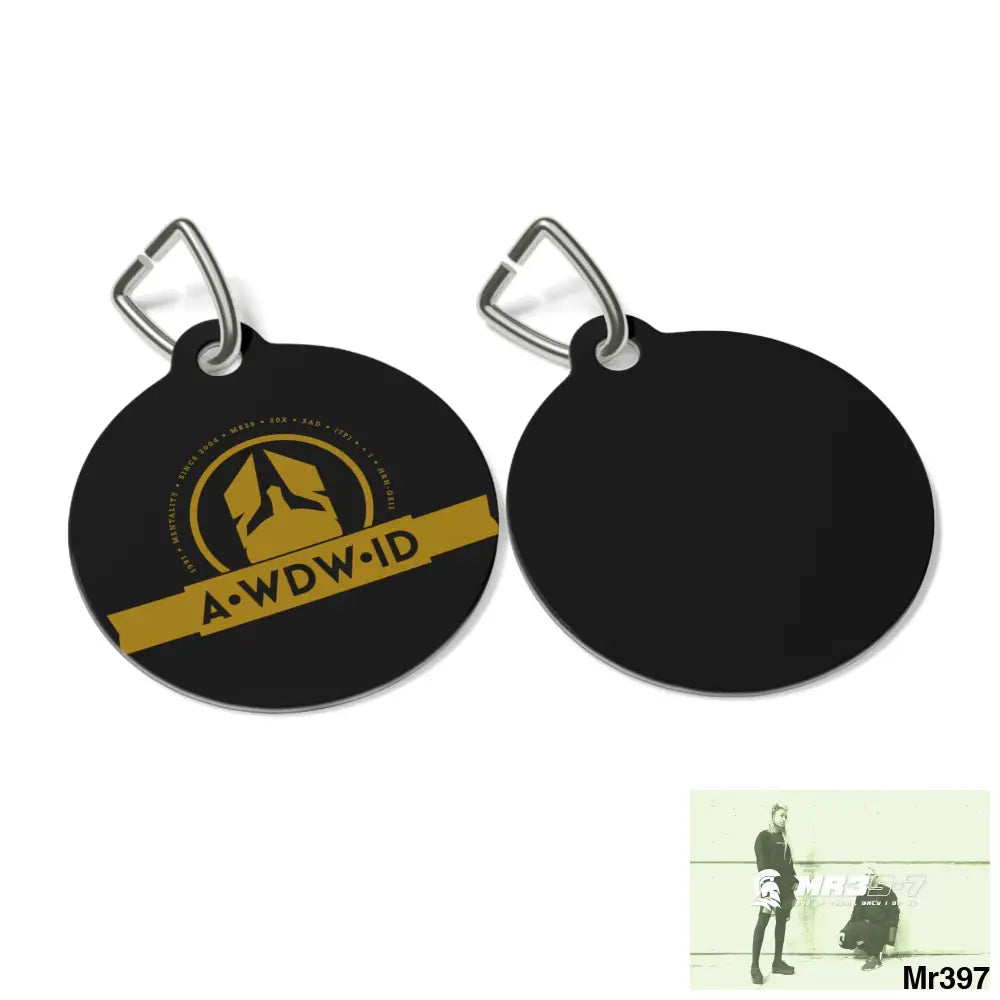 A Who Dares Wins ID RSF Pet Tag 1’’ Pets