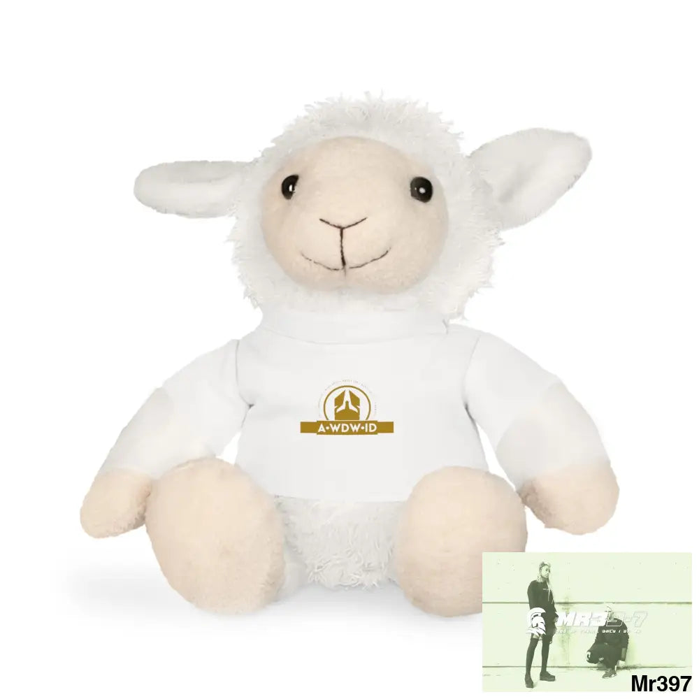 A Who Dares Wins ID RSF Plush Toy with T-Shirt Sheep / White / One size Accessories