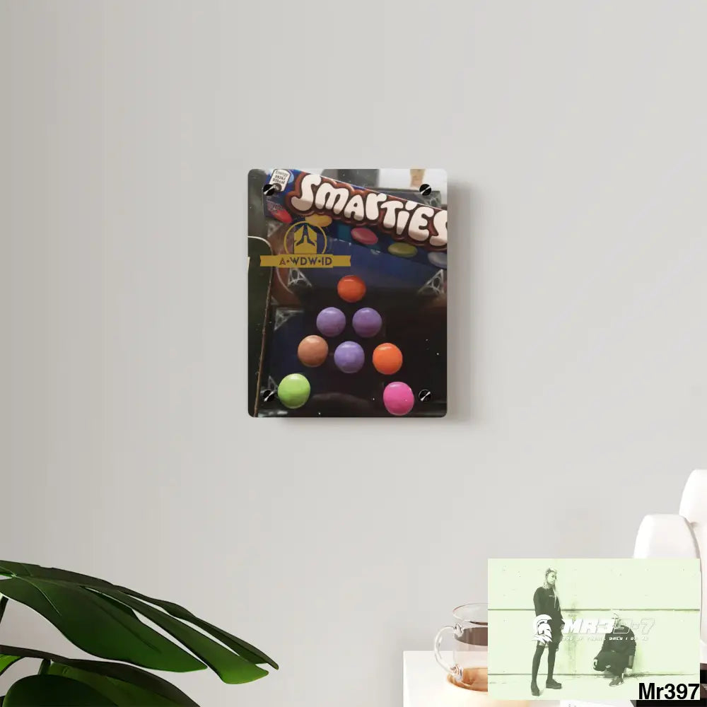 A Who Dares Wins ID RSF Straight of the Train Via Kenya - Barmouth June 2015 A1-School Acrylic Wall Art Panels Home