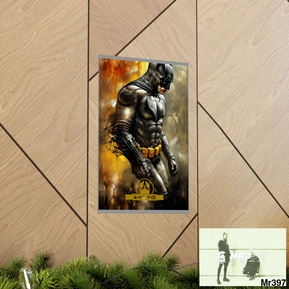 A Who Dares Wins ID RSF Super Resolution Batpain Steampunk Graphic Matte Vertical Posters Poster