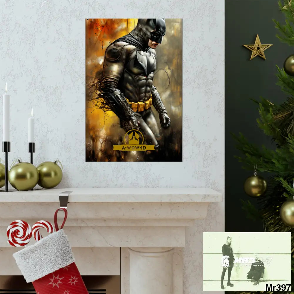 A Who Dares Wins ID RSF Super Resolution Batpain Steampunk Graphic Matte Vertical Posters Poster