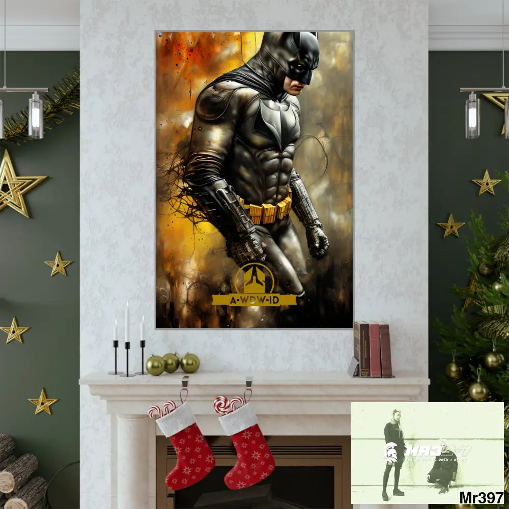 A Who Dares Wins ID RSF Super Resolution Batpain Steampunk Graphic Matte Vertical Posters Poster