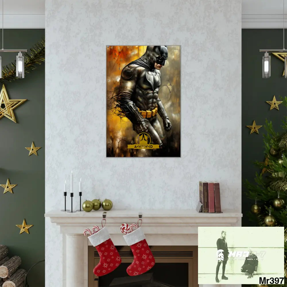 A Who Dares Wins ID RSF Super Resolution Batpain Steampunk Graphic Matte Vertical Posters Poster