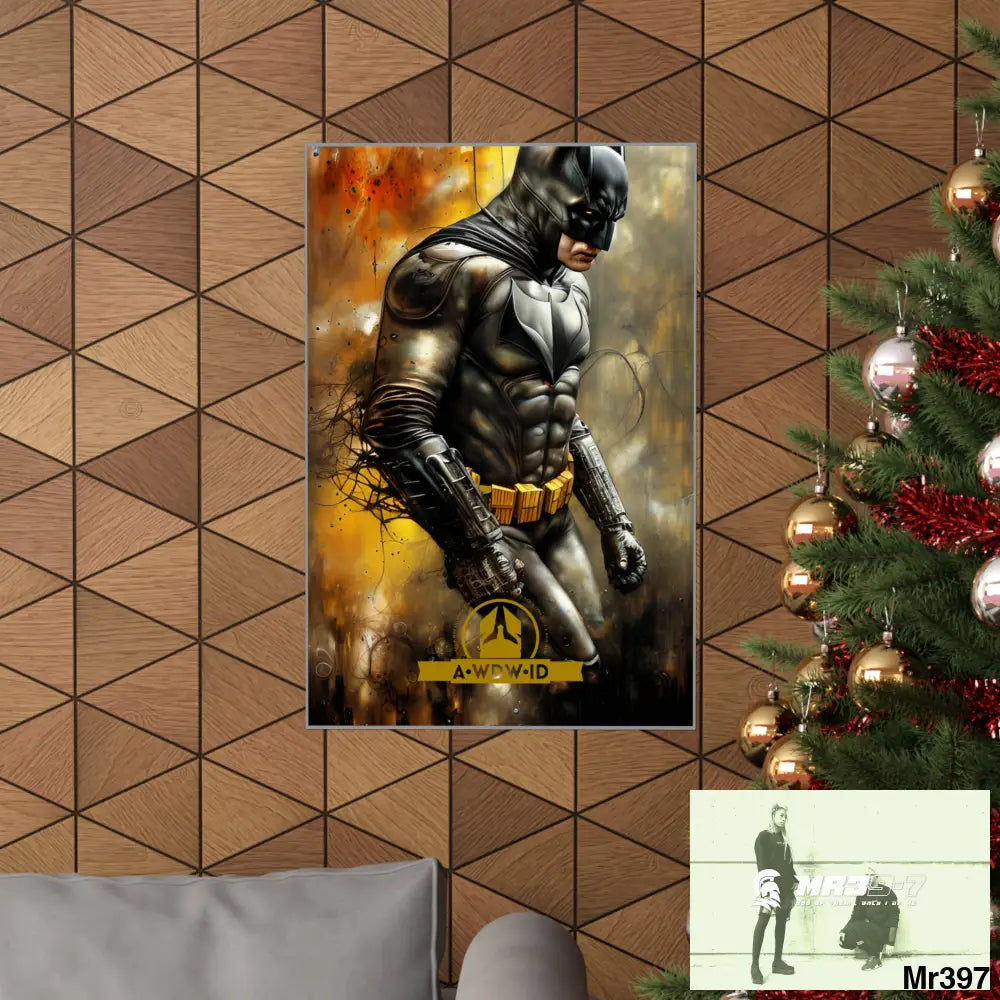 A Who Dares Wins ID RSF Super Resolution Batpain Steampunk Graphic Matte Vertical Posters Poster