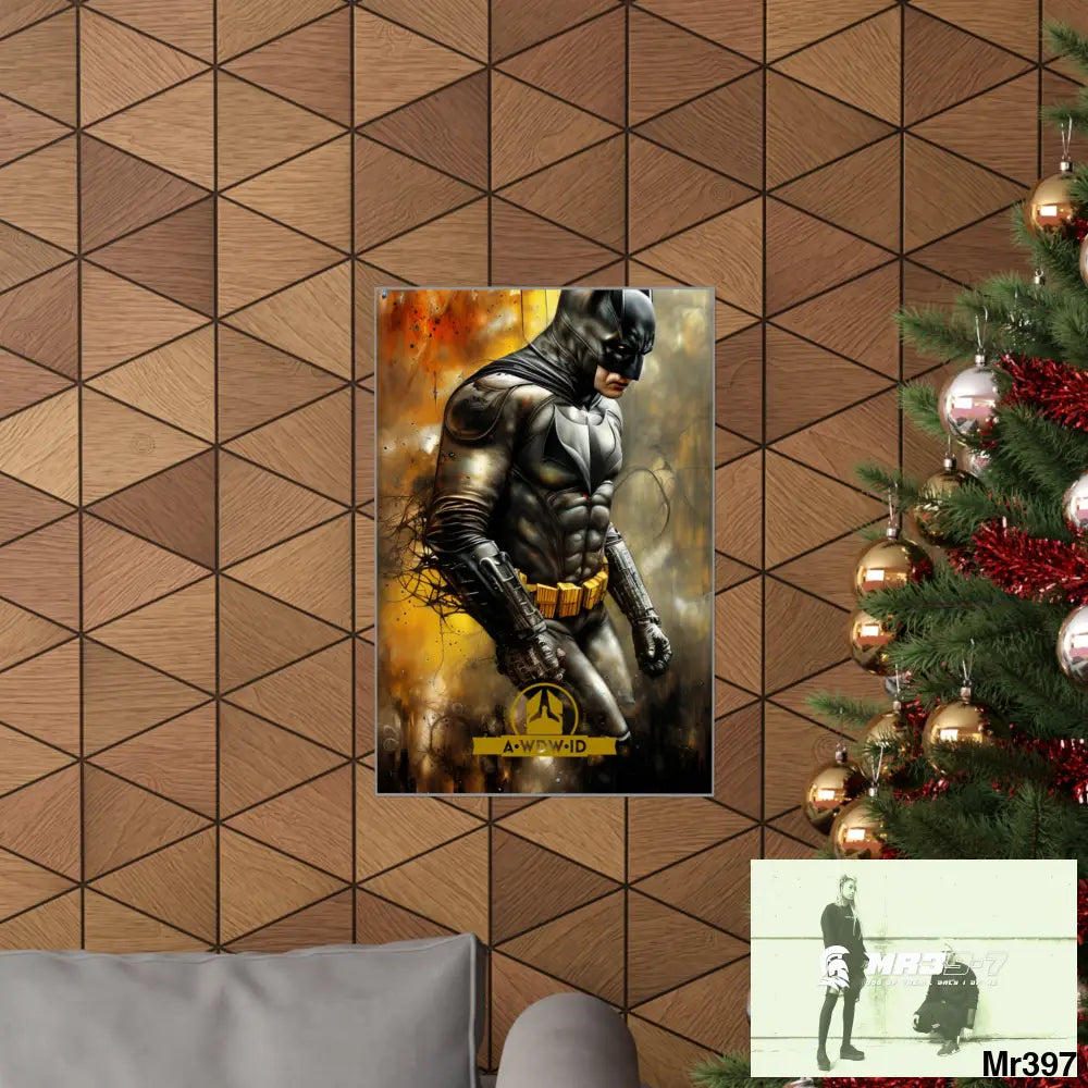 A Who Dares Wins ID RSF Super Resolution Batpain Steampunk Graphic Matte Vertical Posters Poster