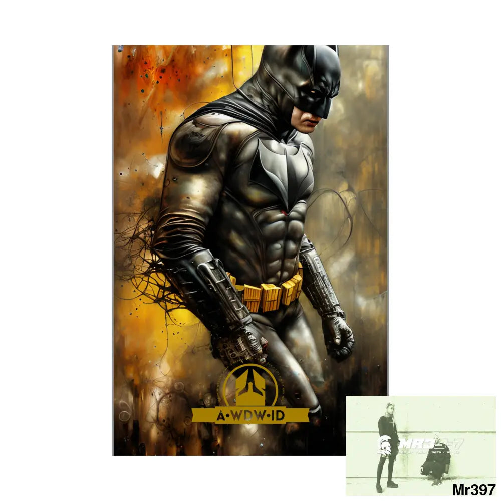 A Who Dares Wins ID RSF Super Resolution Batpain Steampunk Graphic Matte Vertical Posters Poster
