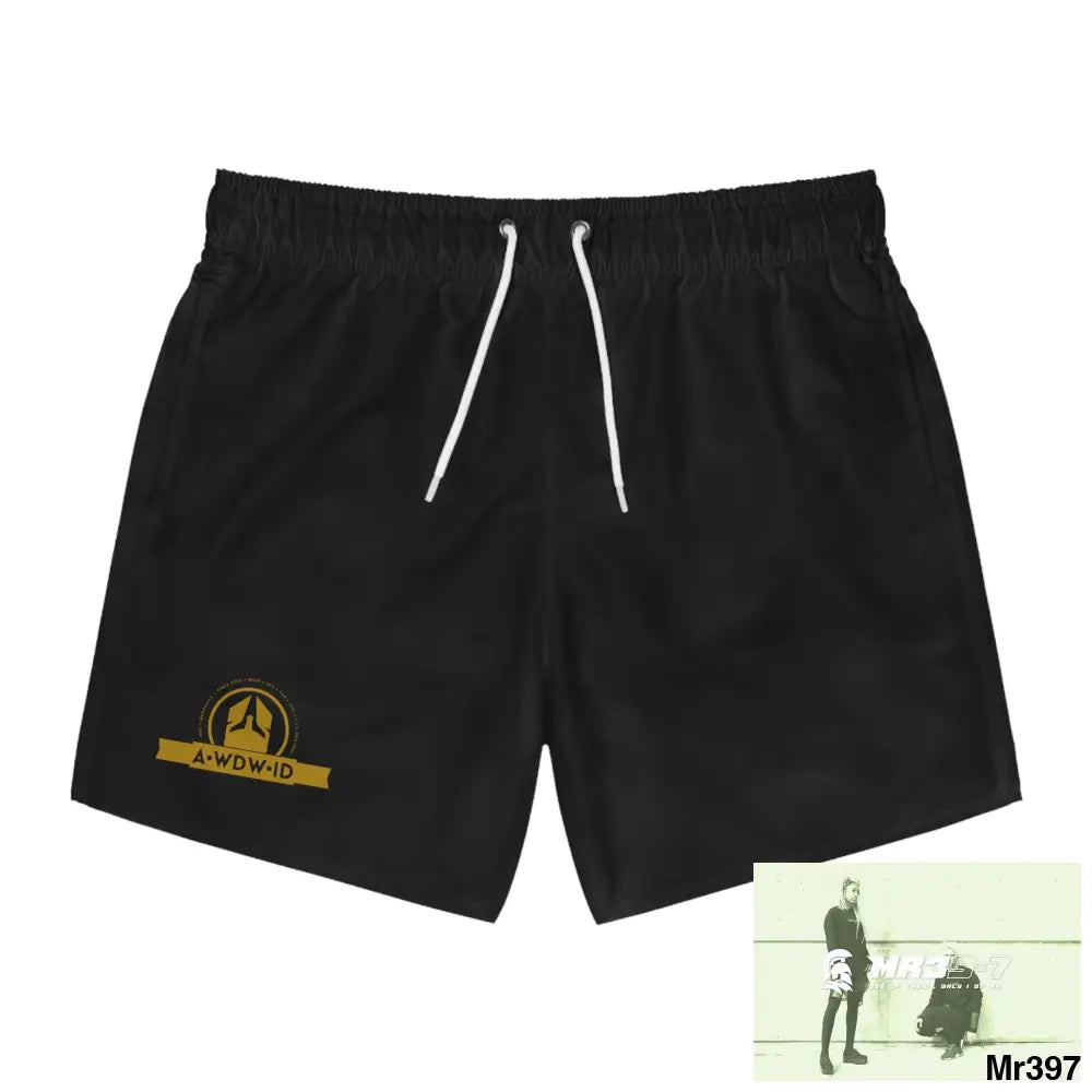 A Who Dares Wins ID RSF Swim Trunks (AOP) 3XL / Seam thread color automatically matched to design All Over Prints