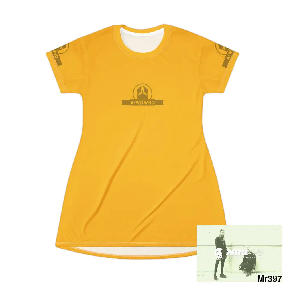 A Who Dares Wins ID RSF T-Shirt Dress (AOP) All Over Prints