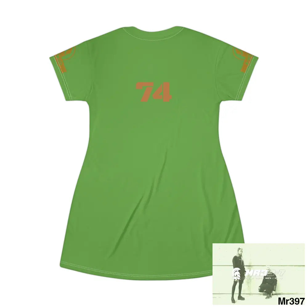 A Who Dares Wins ID RSF T-Shirt Dress (AOP) All Over Prints