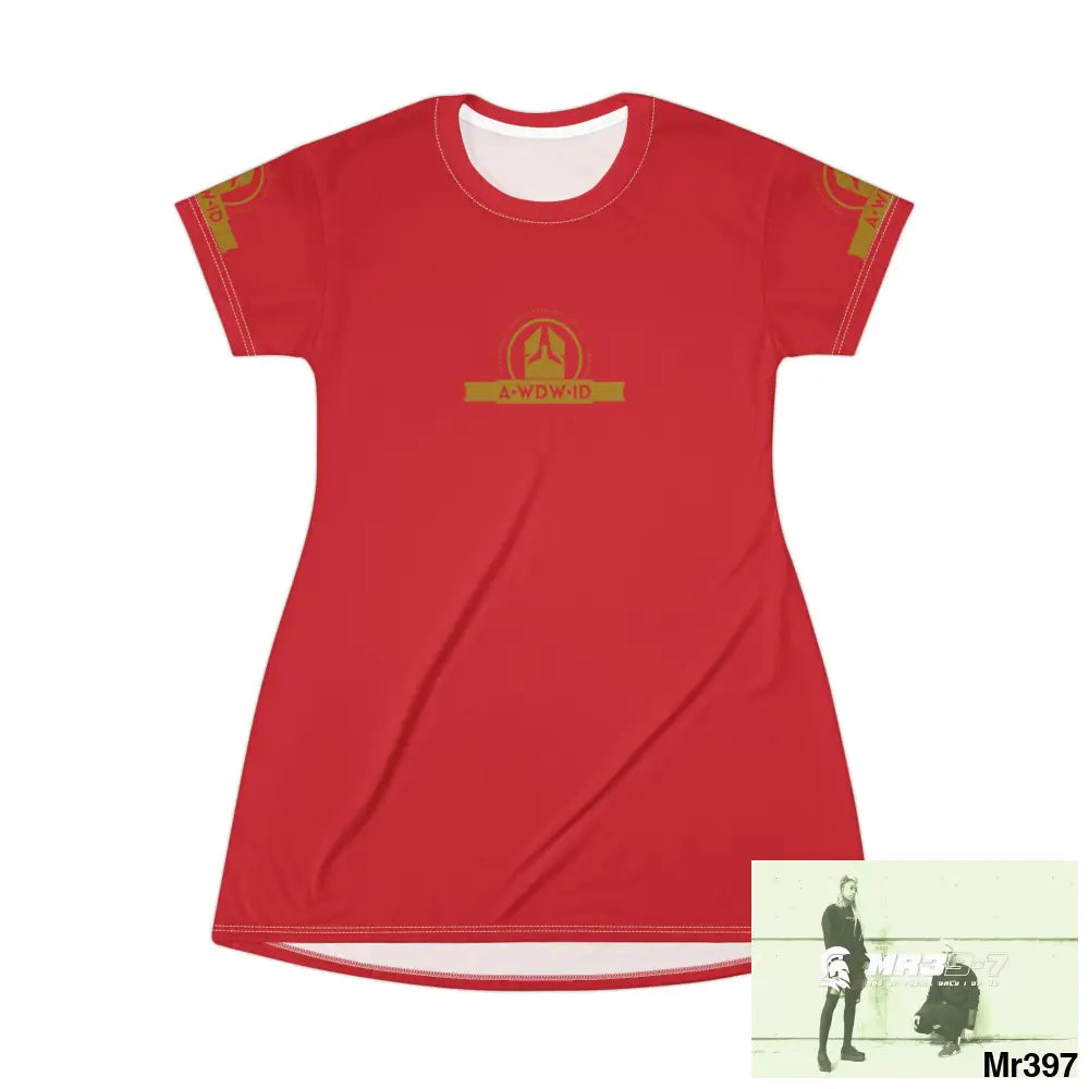 A Who Dares Wins ID RSF T-Shirt Dress (AOP) All Over Prints