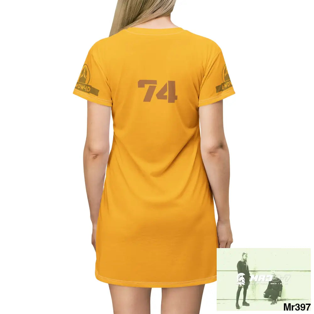 A Who Dares Wins ID RSF T-Shirt Dress (AOP) All Over Prints