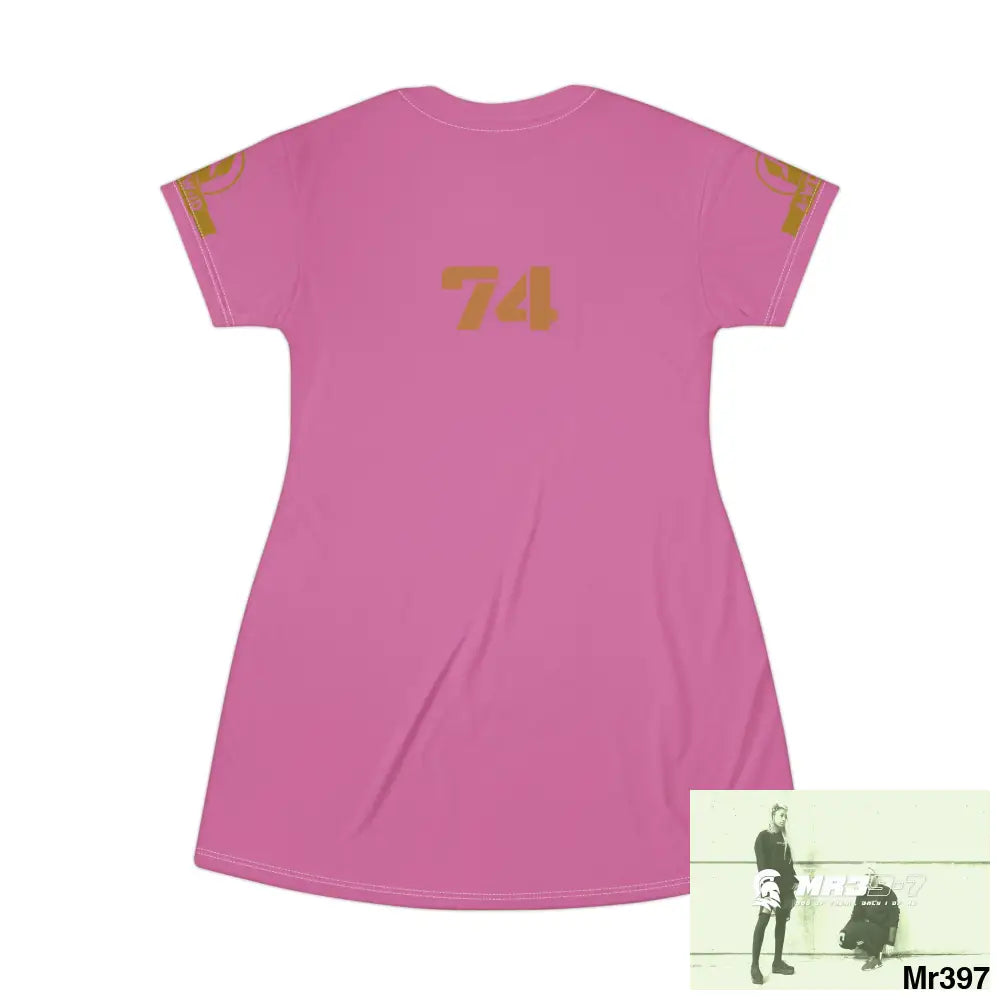 A Who Dares Wins ID RSF T-Shirt Dress (AOP) All Over Prints