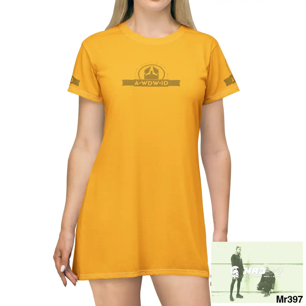 A Who Dares Wins ID RSF T-Shirt Dress (AOP) XS All Over Prints