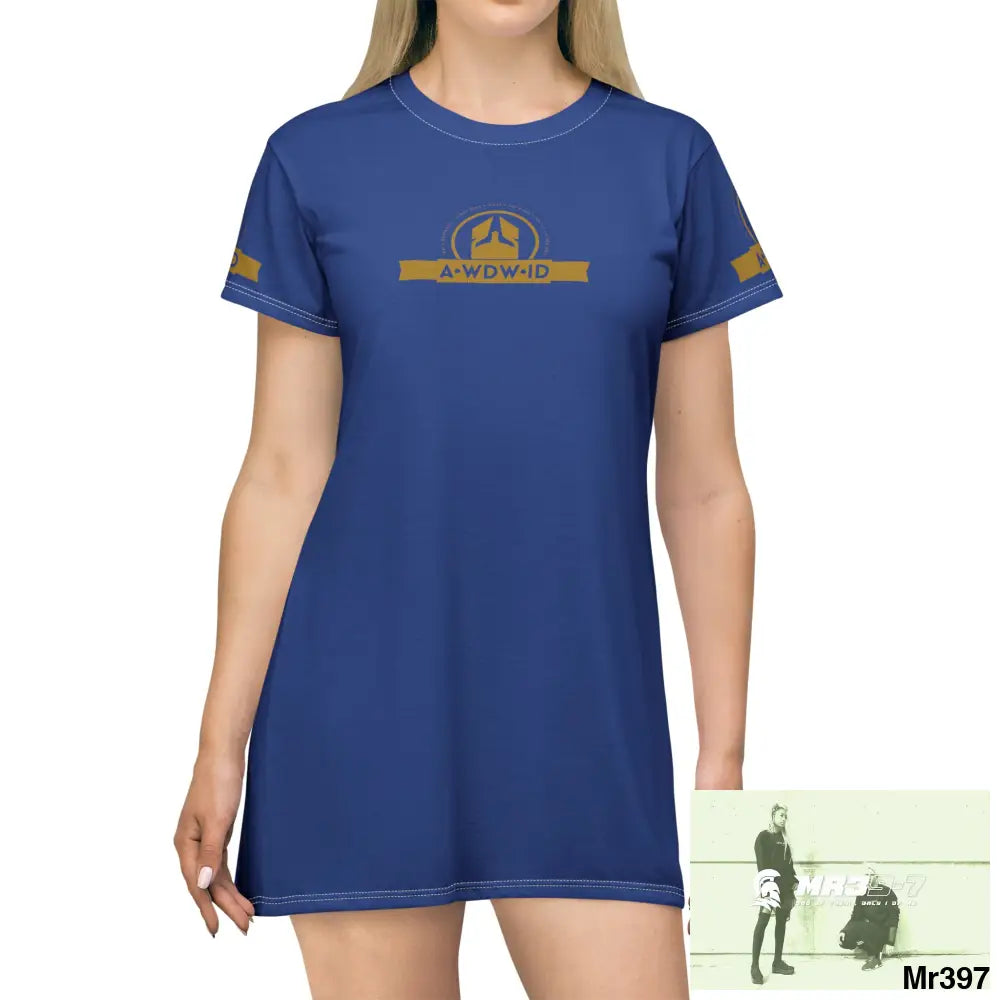 A Who Dares Wins ID RSF T-Shirt Dress (AOP) XS All Over Prints