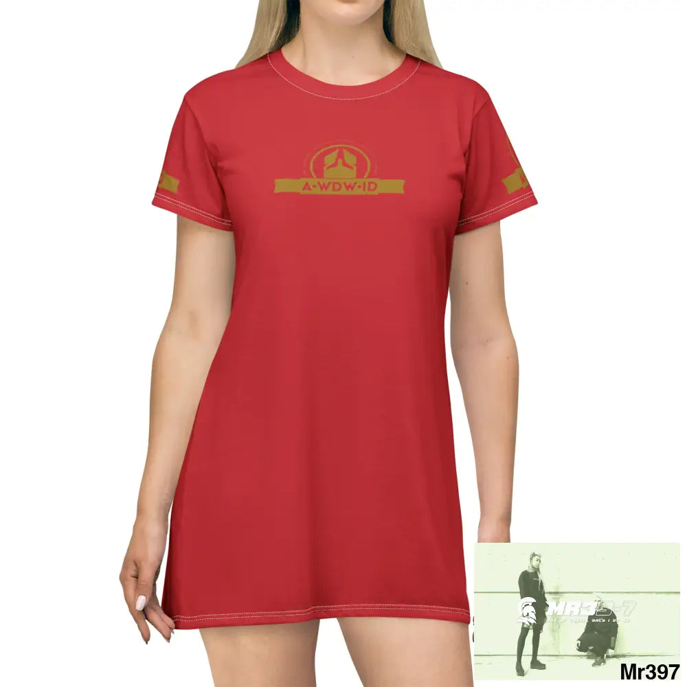 A Who Dares Wins ID RSF T-Shirt Dress (AOP) XS All Over Prints