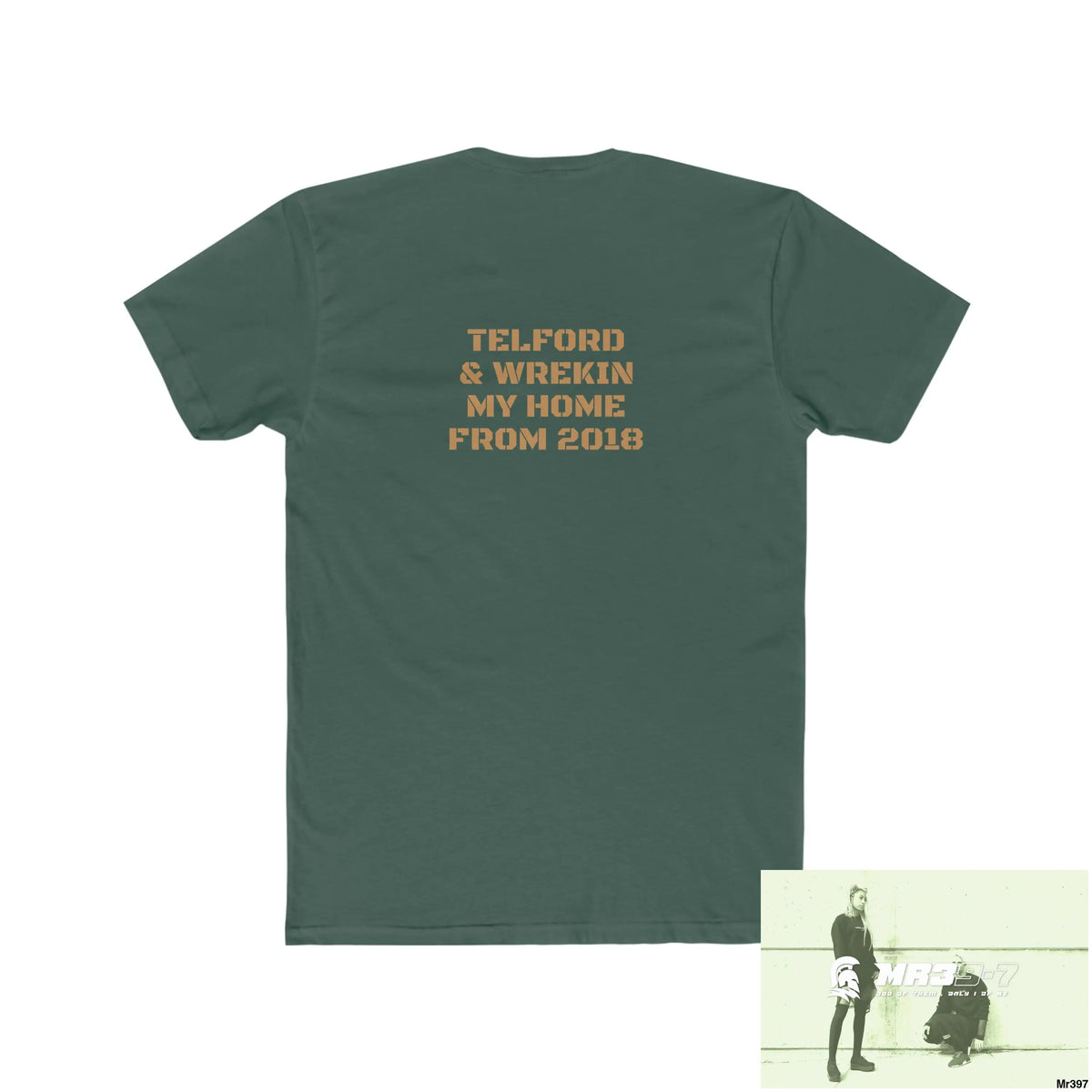 A Who Dares Wins ID RSF Telford & Wrekin -My home 2018 - Men’s Cotton Crew Tee T-Shirt
