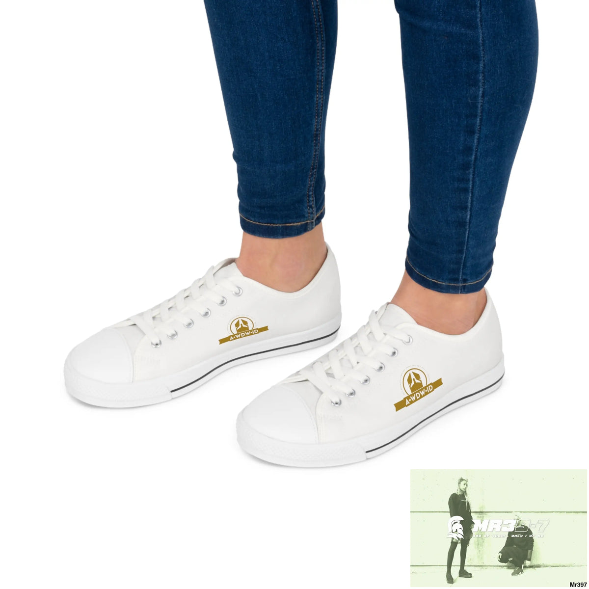 A Who Dares Wins ID Women’s Low Top Sneakers Shoes