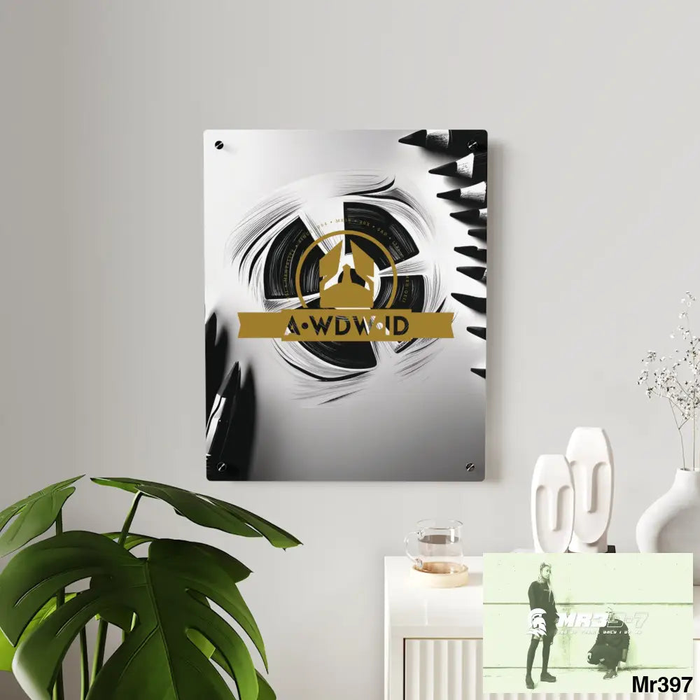 A Who Dares Wins in blind 2014 (ID) RSF Military G Radiation blast Acrylic Wall Art Panels Home Decor