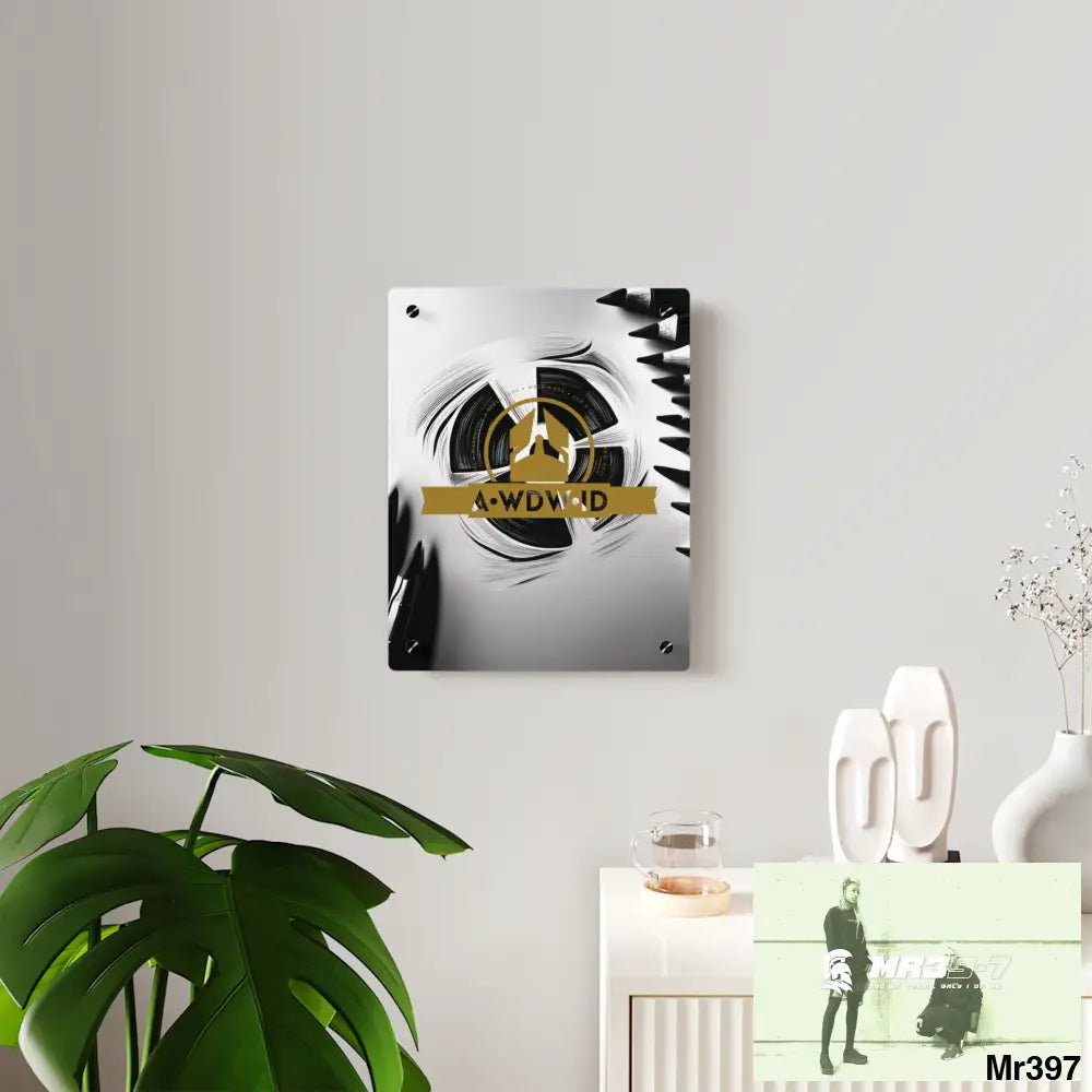 A Who Dares Wins in blind 2014 (ID) RSF Military G Radiation blast Acrylic Wall Art Panels Home Decor