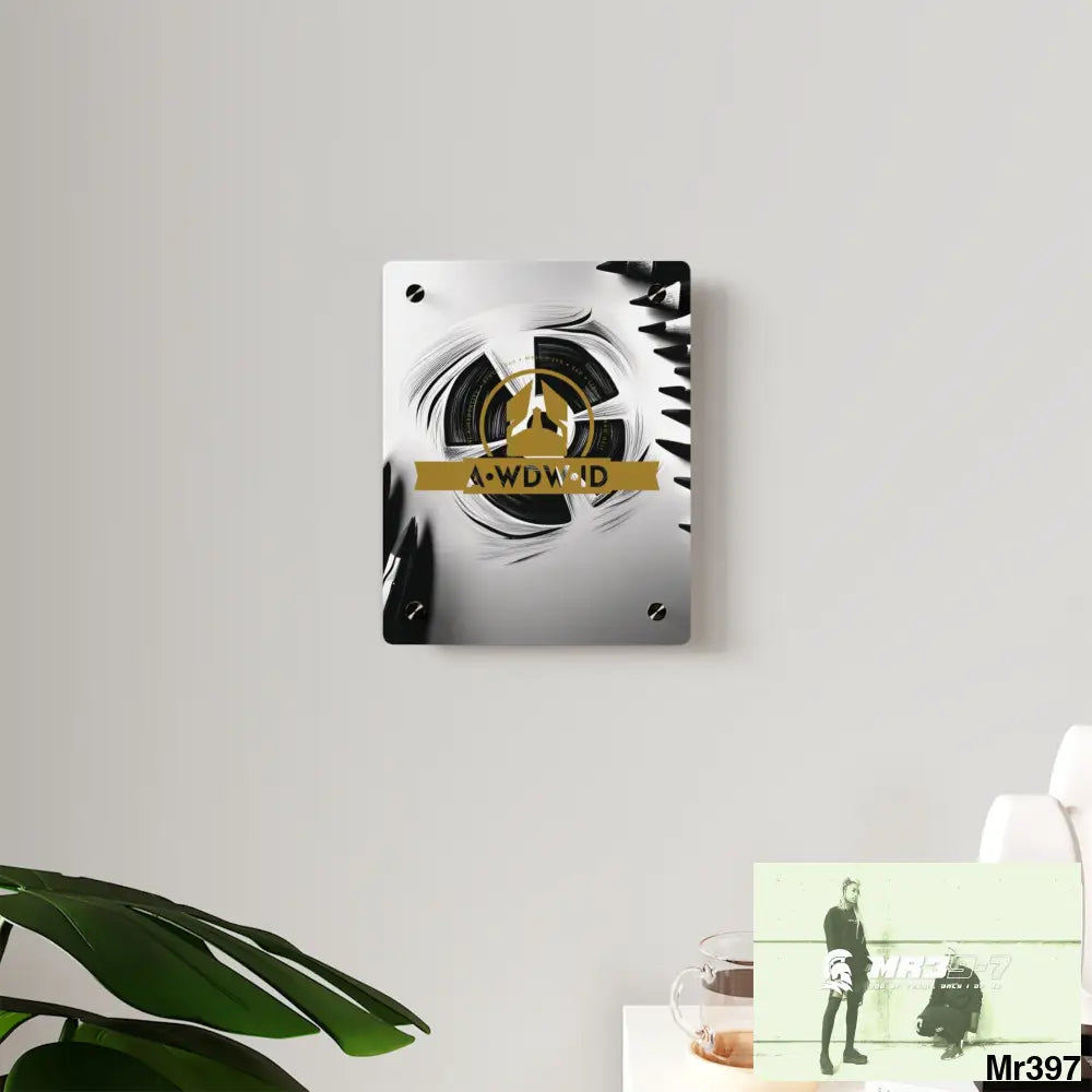 A Who Dares Wins in blind 2014 (ID) RSF Military G Radiation blast Acrylic Wall Art Panels Home Decor