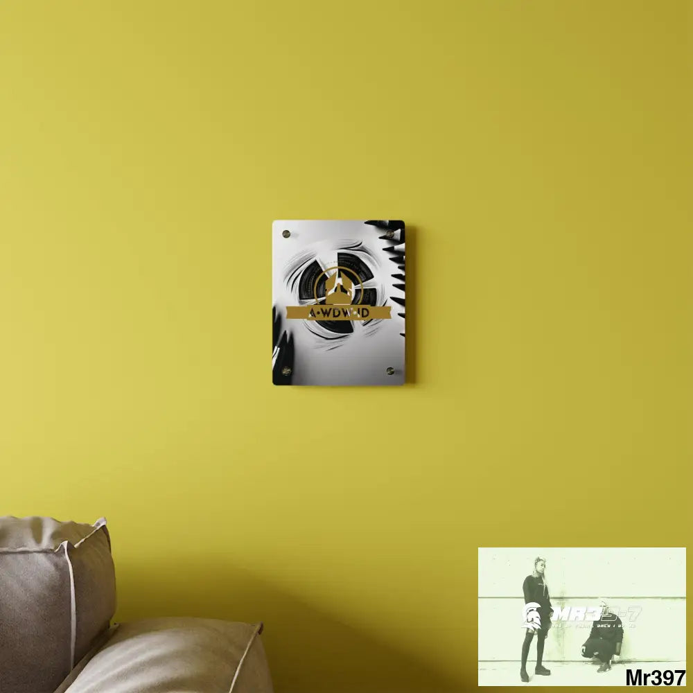 A Who Dares Wins in blind 2014 (ID) RSF Military G Radiation blast Acrylic Wall Art Panels Home Decor