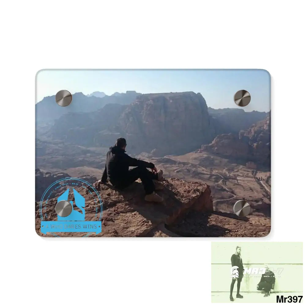 A Who Dares Wins Jordan Break from Madness 2014 Acrylic Wall Art Panels 7’’ x 5’’ (Horizontal) / 0.25’’ Home Decor