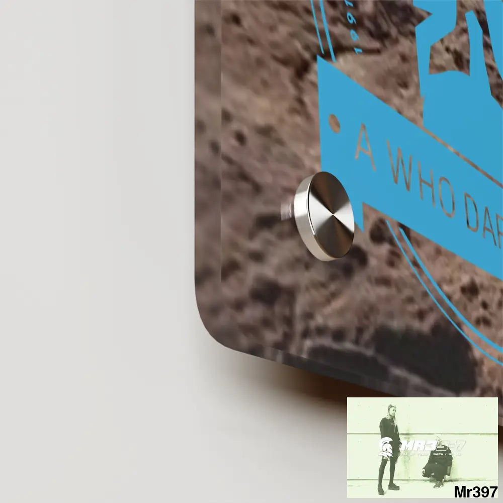 A Who Dares Wins Jordan Break from Madness 2014 Acrylic Wall Art Panels Home Decor