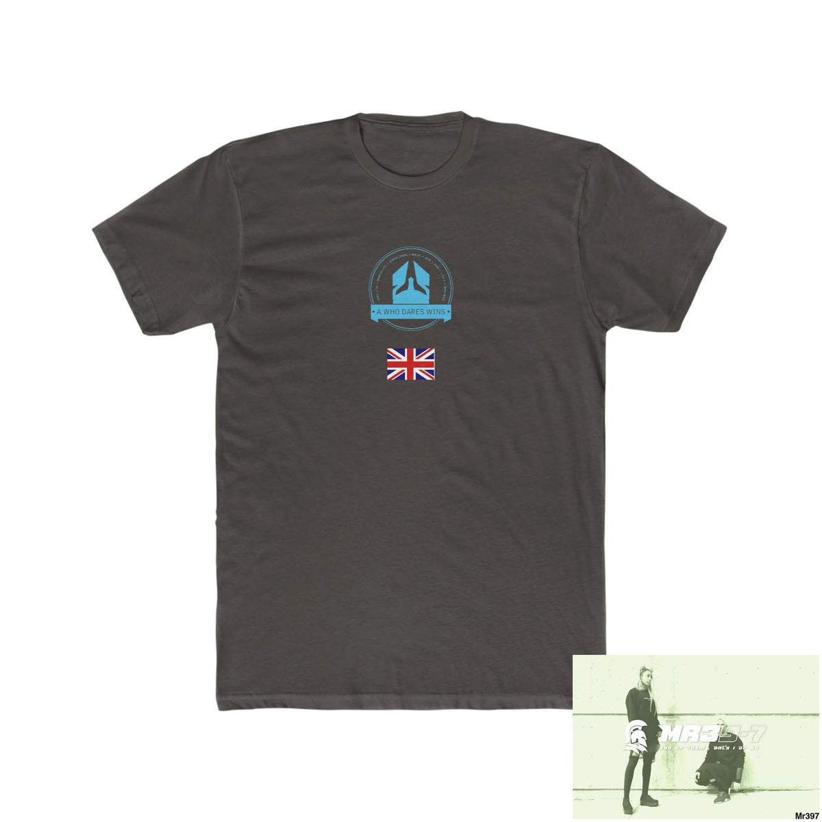 A Who Dares Wins Kenya 2015 Men’s Cotton Crew Tee Solid Dark Chocolate / S T-Shirt