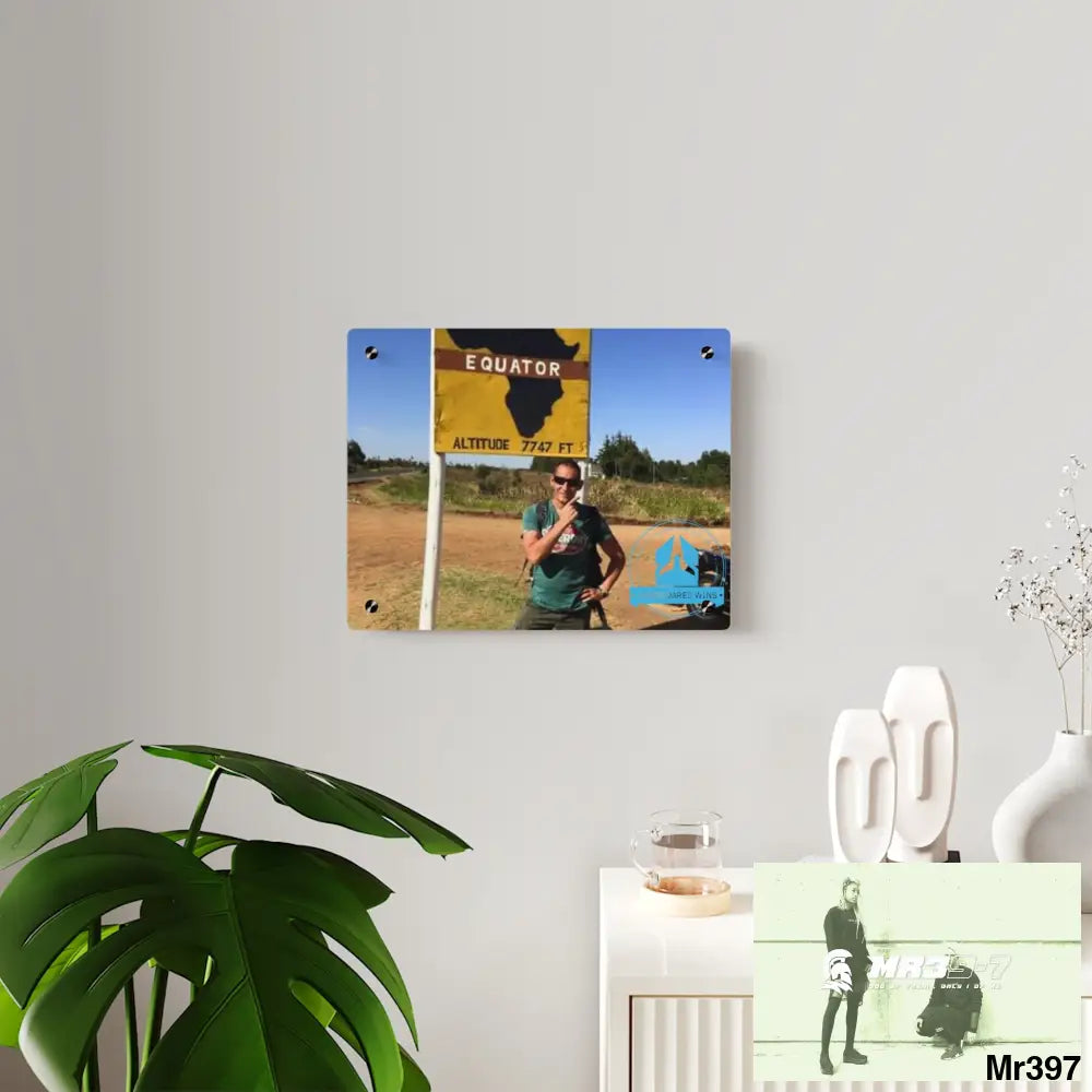 A Who Dares Wins Kenya Equator Tactical pick up 2015 Acrylic Wall Art Panels Home Decor