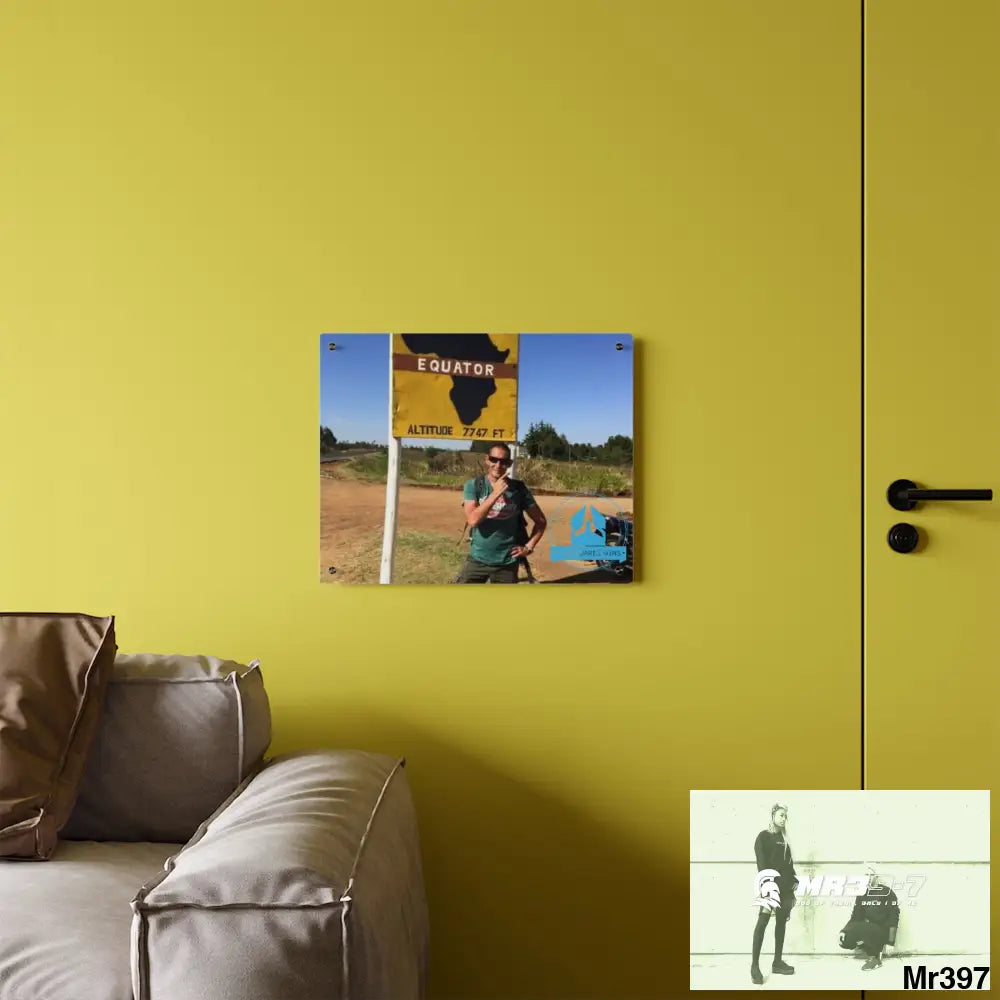 A Who Dares Wins Kenya Equator Tactical pick up 2015 Acrylic Wall Art Panels Home Decor