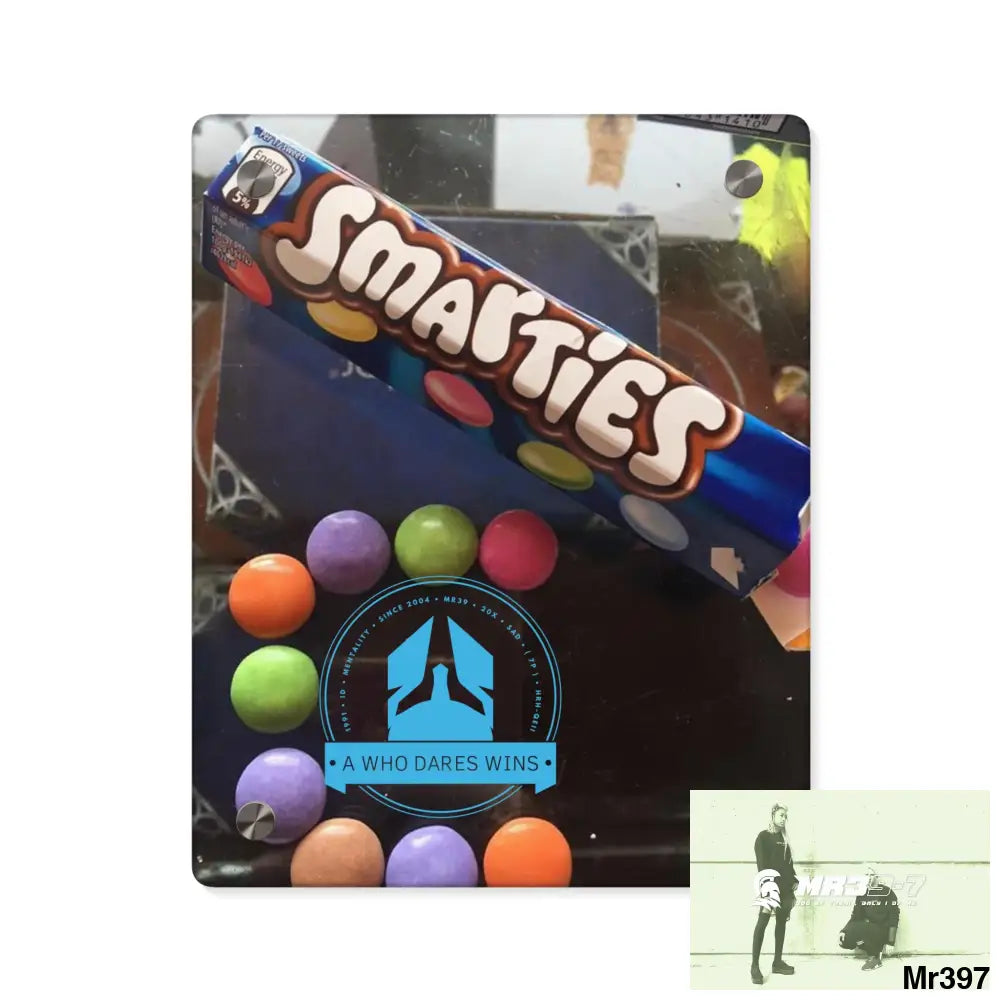 A Who Dares Wins Kenya into Barmouth Off Train 2015.C3D Smarties Acrylic Wall Art Panels 8″ x 10″ (Vertical) / 0.25’’