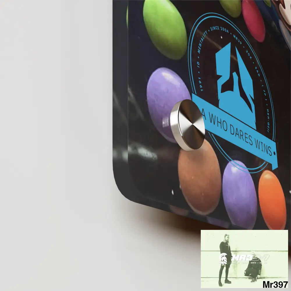 A Who Dares Wins Kenya into Barmouth Off Train 2015.C3D Smarties Acrylic Wall Art Panels Home Decor