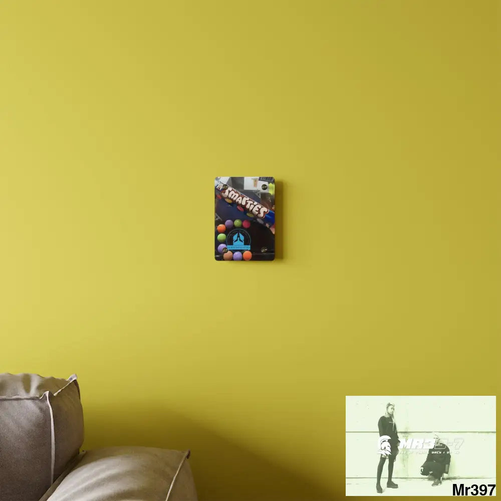 A Who Dares Wins Kenya into Barmouth Off Train 2015.C3D Smarties Acrylic Wall Art Panels Home Decor