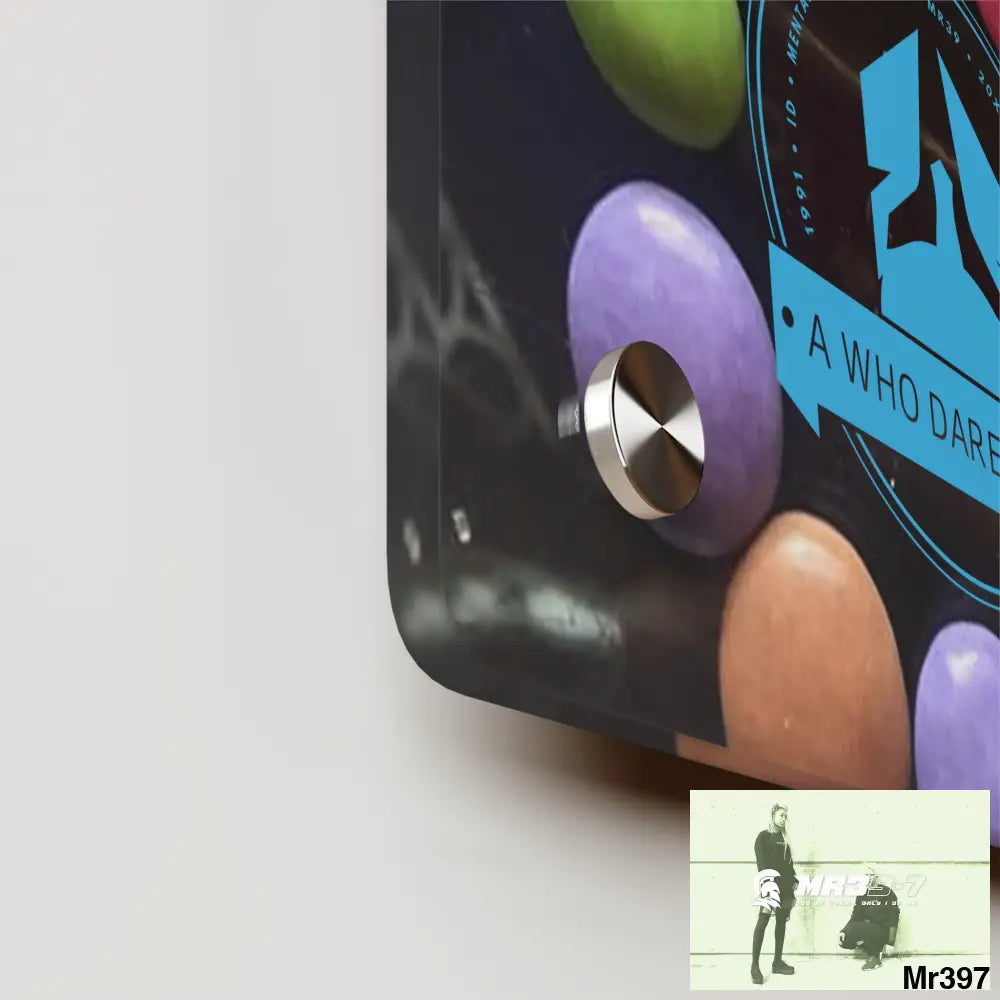 A Who Dares Wins Kenya into Barmouth Off Train 2015.C3D Smarties Acrylic Wall Art Panels Home Decor