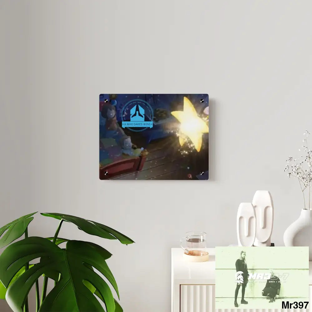 A Who Dares Wins Laura’s Star Acrylic Wall Art Panels Home Decor