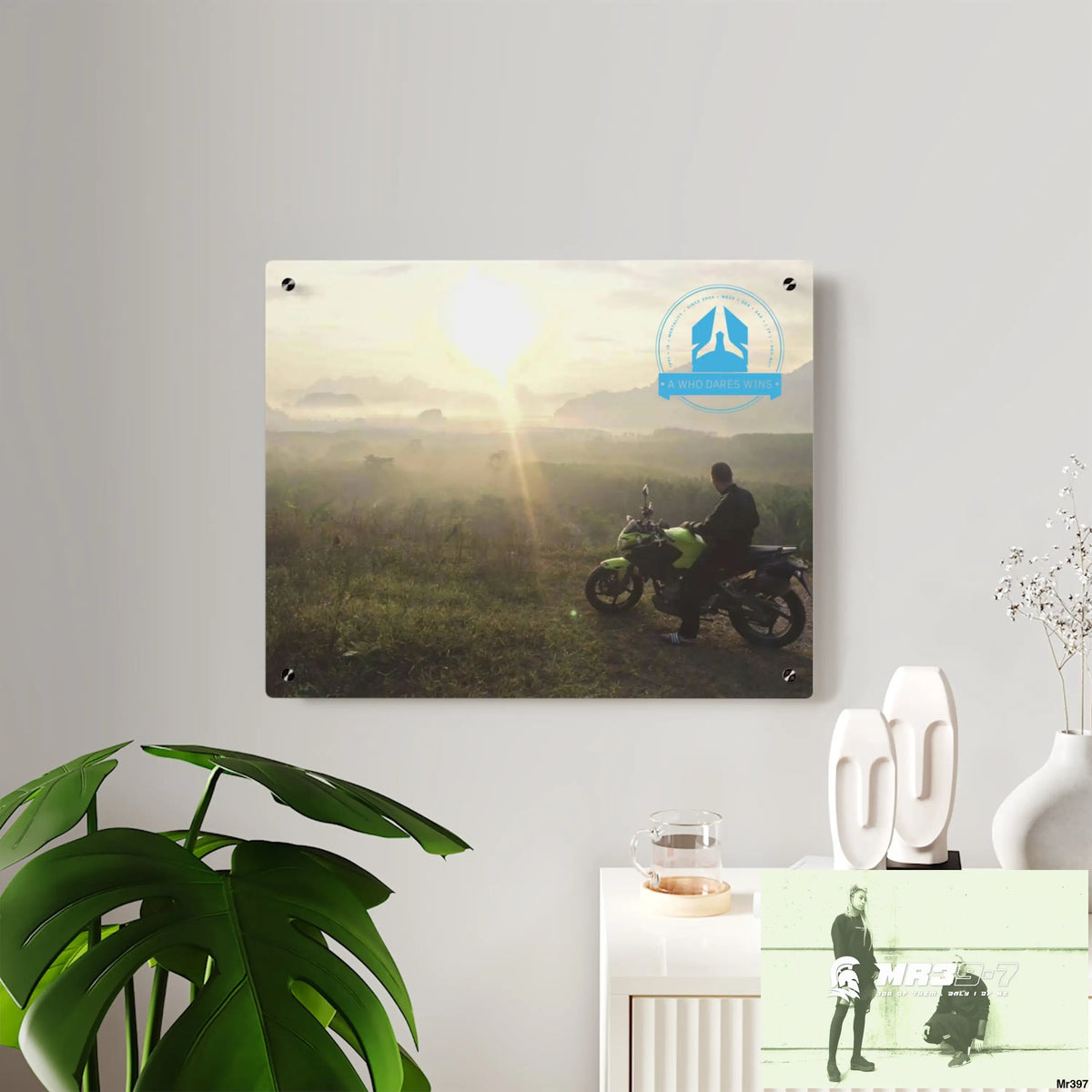 A Who Dares Wins Mentality All over Thailand 2016 owning Hell Acrylic Wall Art Panels Home Decor