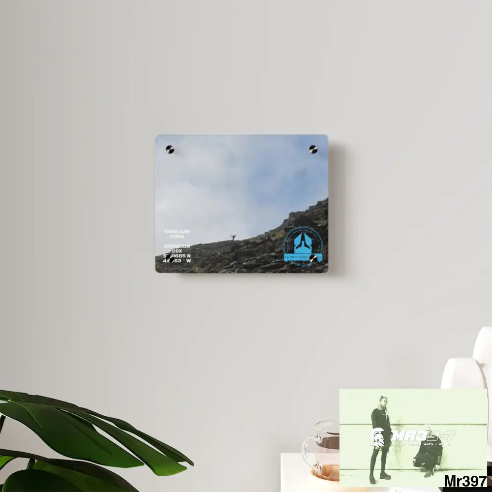 A Who Dares Wins My Planned Birthday Death the photo they took Snowdon 20X (SAS?!) Thailand 04 Link Up Acrylic Wall Art