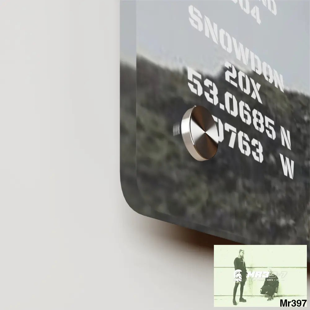 A Who Dares Wins My Planned Birthday Death the photo they took Snowdon 20X (SAS?!) Thailand 04 Link Up Acrylic Wall Art