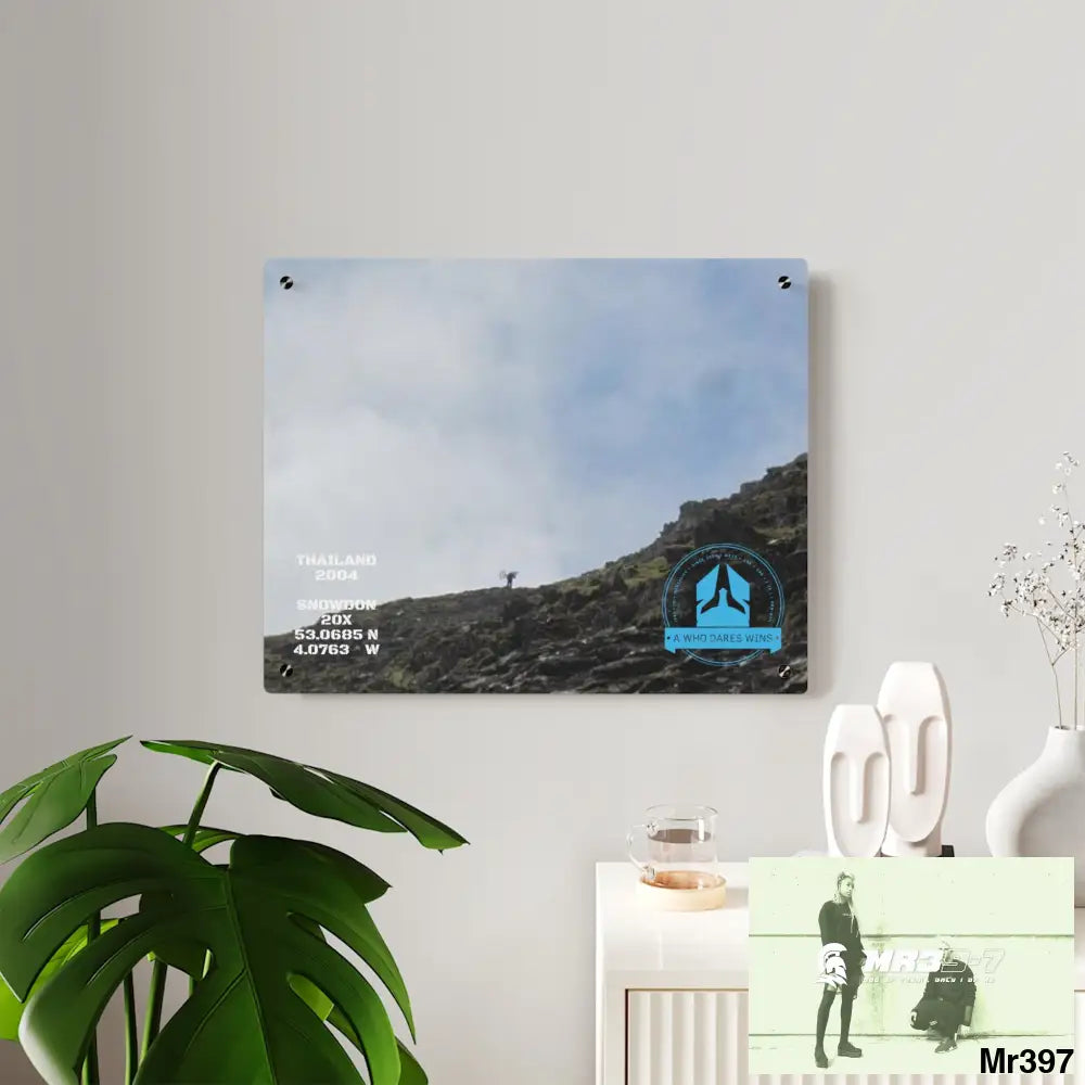 A Who Dares Wins My Planned Birthday Death the photo they took Snowdon 20X (SAS?!) Thailand 04 Link Up Acrylic Wall Art